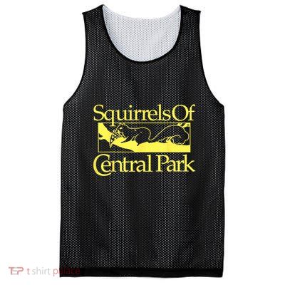 Squirrels Of Central Park Mesh Reversible Basketball Jersey Tank