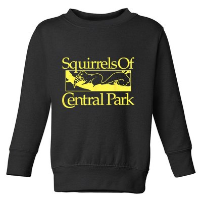 Squirrels Of Central Park Toddler Sweatshirt