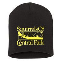 Squirrels Of Central Park Short Acrylic Beanie