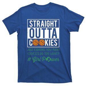 Straight Outta Cookies Cookie Dealer Scouting Scout Gift T-Shirt