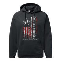 Save Our Children Are Gift From The Lord Freedom USA Flag Performance Fleece Hoodie