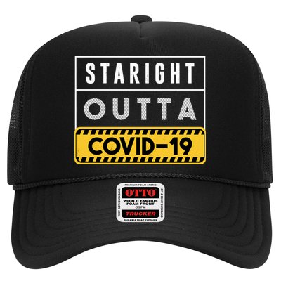 Straight Outta Covid 19 Trucker Hat