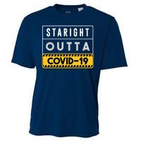 Straight Outta Covid 19 Cooling Performance Crew T-Shirt