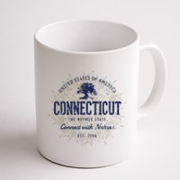 State Of Connecticut Vintage Retro Connecticut Coffee Mug