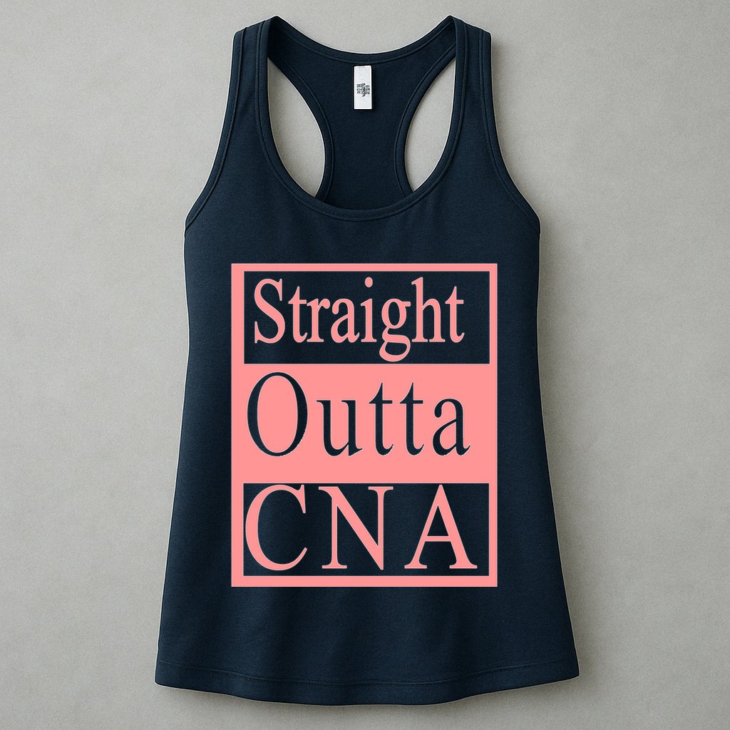 Straight Outta CNA Womens Tank Top
