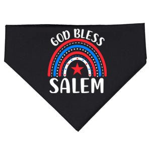 Salem Oregon Cool Gift I Love Salem Oregon Usa Gift USA-Made Doggie Bandana