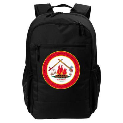 Seal Of Citizen Potawatomi Nation Indian Reservation Daily Commute Backpack