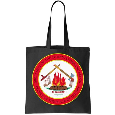 Seal Of Citizen Potawatomi Nation Indian Reservation Tote Bag