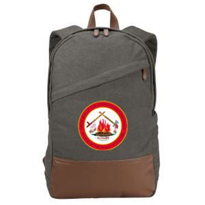 Seal Of Citizen Potawatomi Nation Indian Reservation Cotton Canvas Backpack