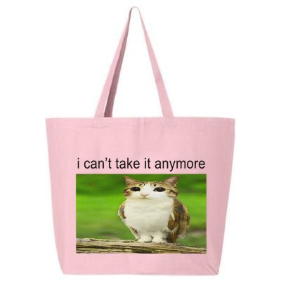 Silly Owl Cat Meme I CanT Take It Anymore 25L Jumbo Tote