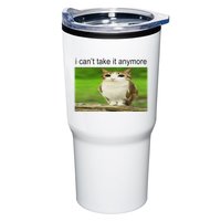 Silly Owl Cat Meme I CanT Take It Anymore Tumbler