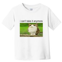 Silly Owl Cat Meme I CanT Take It Anymore Toddler T-Shirt