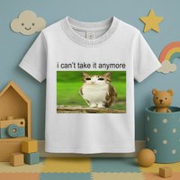 Silly Owl Cat Meme I CanT Take It Anymore Toddler T-Shirt