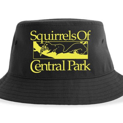 Squirrels Of Central Park Sustainable Bucket Hat