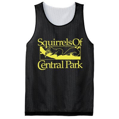 Squirrels Of Central Park Mesh Reversible Basketball Jersey Tank