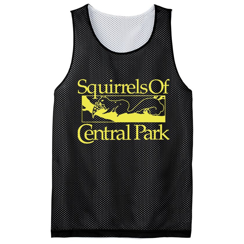 Squirrels Of Central Park Mesh Reversible Basketball Jersey Tank