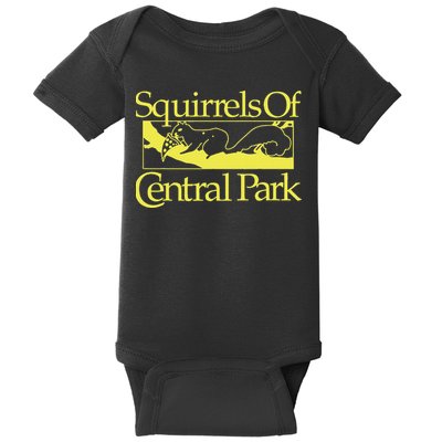 Squirrels Of Central Park Baby Bodysuit