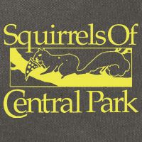 Squirrels Of Central Park Cotton Canvas Backpack