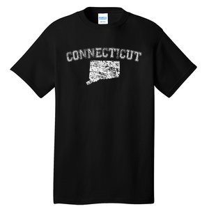 State Of Connecticut Home Pride Love Tall T-Shirt