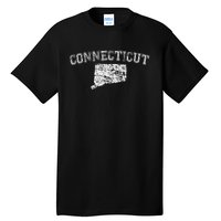 State Of Connecticut Home Pride Love Tall T-Shirt