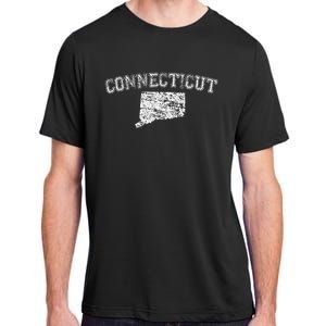 State Of Connecticut Home Pride Love Adult ChromaSoft Performance T-Shirt