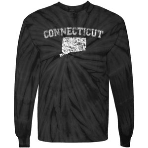 State Of Connecticut Home Pride Love Tie-Dye Long Sleeve Shirt