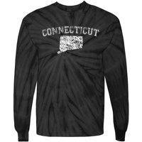 State Of Connecticut Home Pride Love Tie-Dye Long Sleeve Shirt