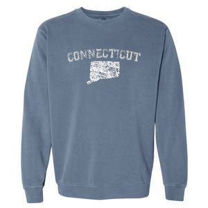 State Of Connecticut Home Pride Love Garment-Dyed Sweatshirt