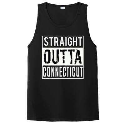 Straight Outta Connecticut Connecticut PosiCharge Competitor Tank