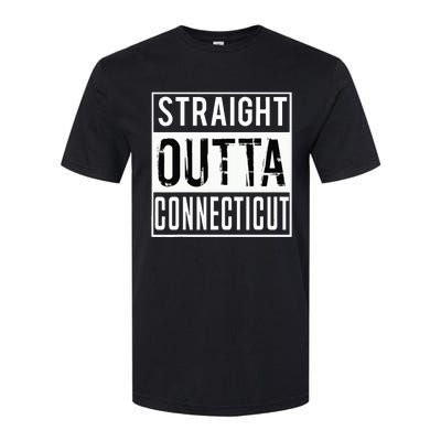 Straight Outta Connecticut Connecticut Softstyle CVC T-Shirt