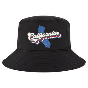 State Of California Retro Logo Cool Comfort Performance Bucket Hat