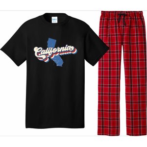 State Of California Retro Logo Pajama Set