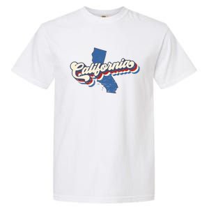 State Of California Retro Logo Garment-Dyed Heavyweight T-Shirt