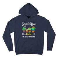 School Office Crew, Funny Cactus Team School Office Squad Hoodie