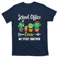 School Office Crew, Funny Cactus Team School Office Squad T-Shirt