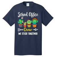 School Office Crew, Funny Cactus Team School Office Squad Tall T-Shirt