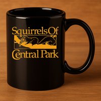 Squirrels Of Central Park 11oz C Handle Ceramic Mug