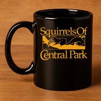Squirrels Of Central Park 11oz C Handle Ceramic Mug