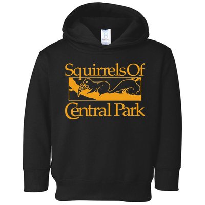 Squirrels Of Central Park Toddler Hoodie