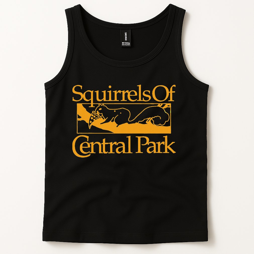 Squirrels Of Central Park Tank Top