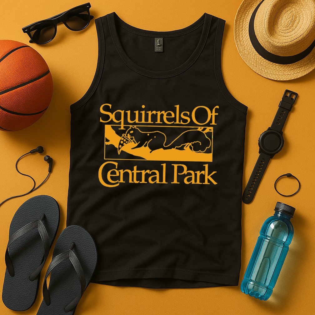 Squirrels Of Central Park Tank Top