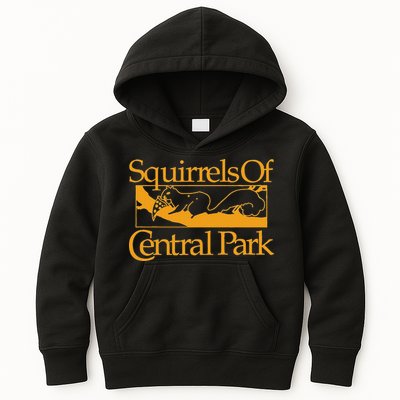 Squirrels Of Central Park Kids Hoodie