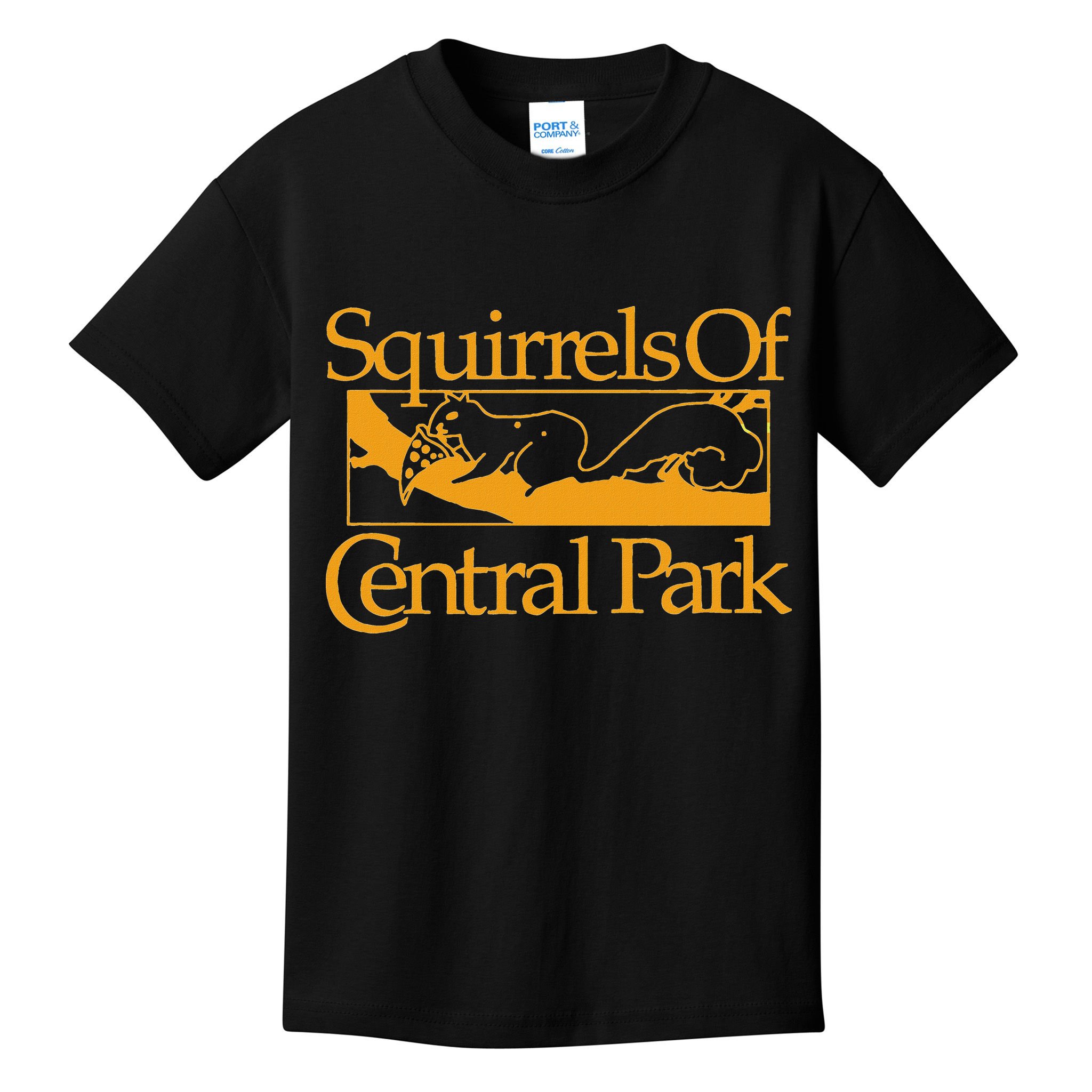 Squirrels Of Central Park Kids T-Shirt