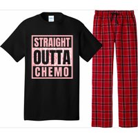 Straight Outta Chemo Therapy Cancer Awareness Pajama Set