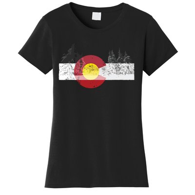 State Of Colorado Flag Women's T-Shirt