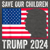 Save Our Children Stop Human Trafficking Trump 2024 Vector Backpack