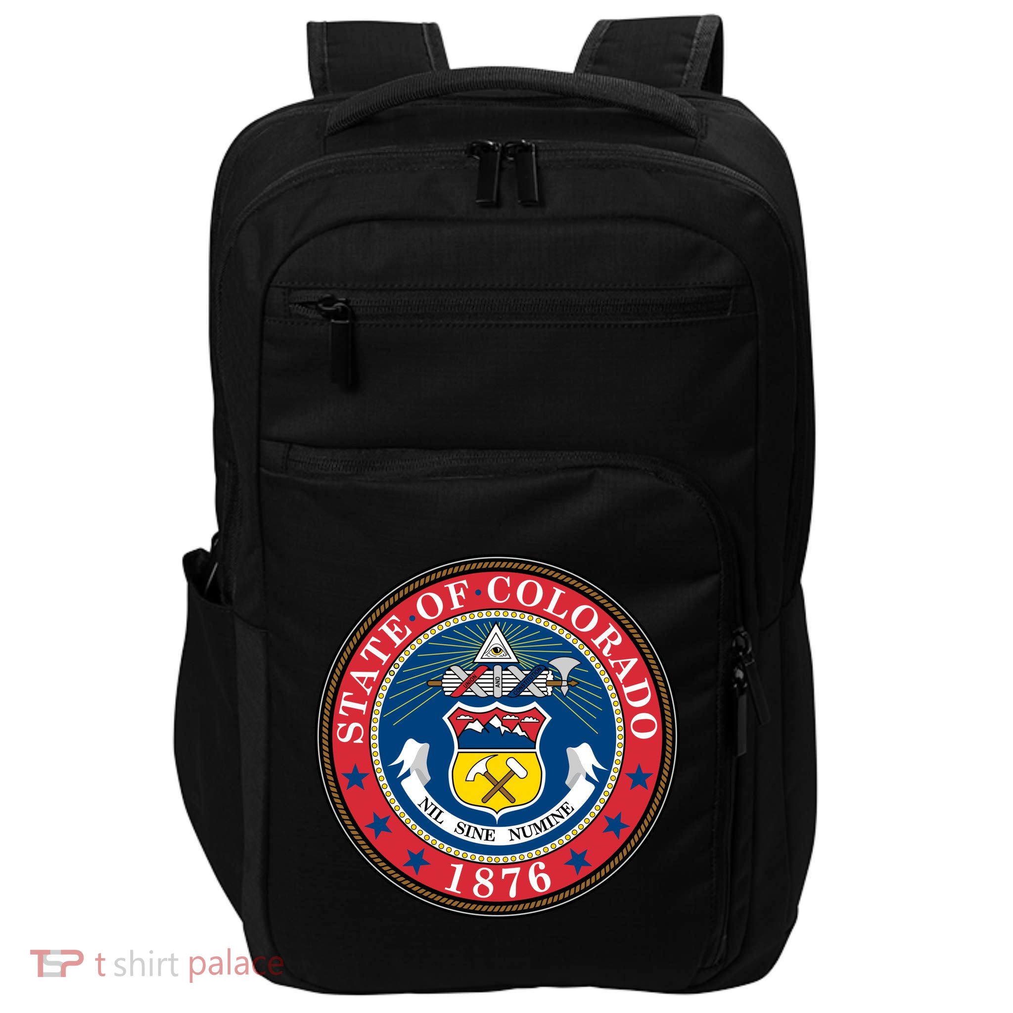 State Of Colorado Seal 1876 Impact Tech Backpack