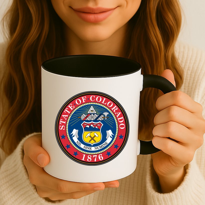 State Of Colorado Seal 1876 Mug