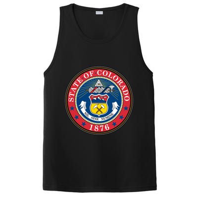 State Of Colorado Seal 1876 PosiCharge Competitor Tank