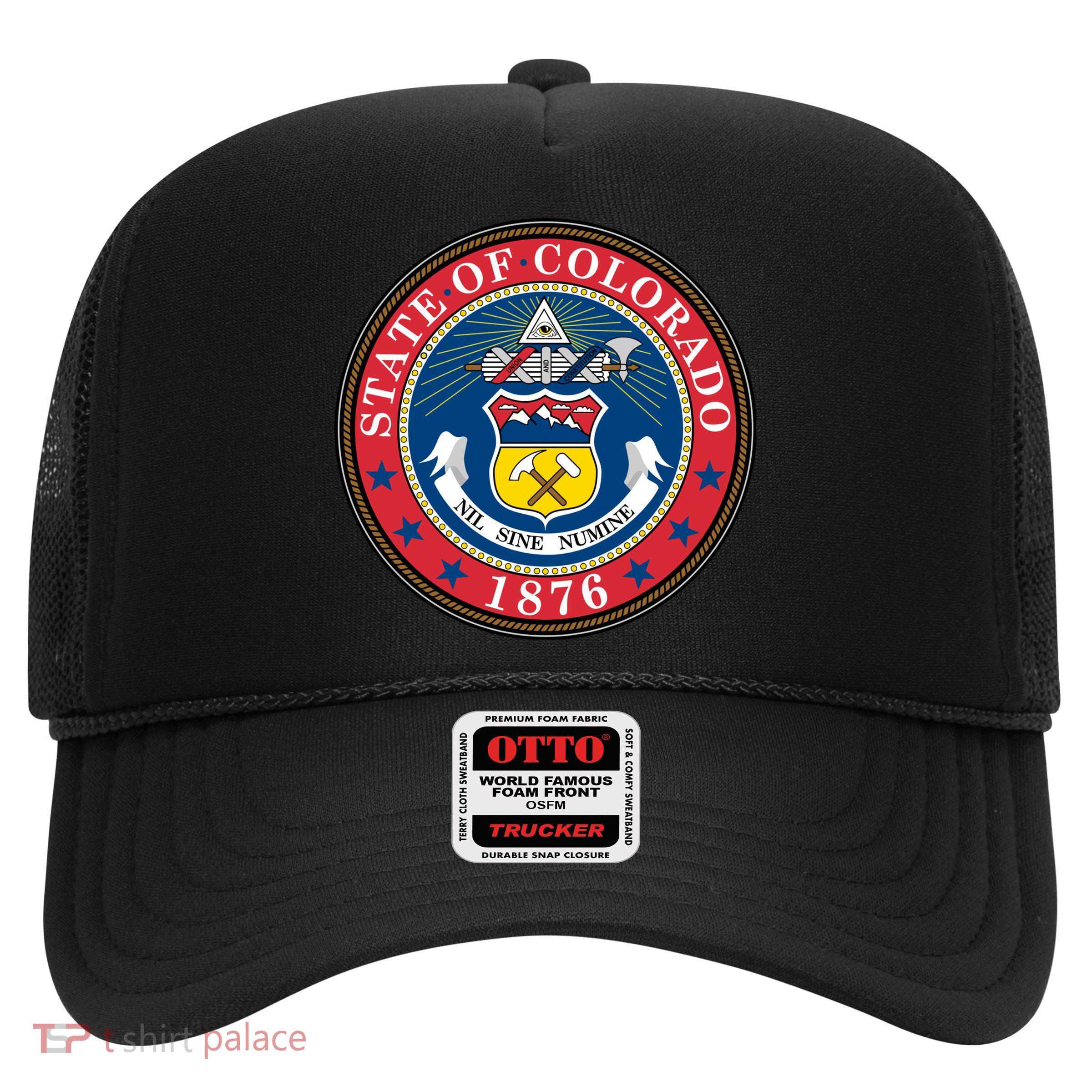 State Of Colorado Seal 1876 Trucker Hat